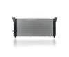 Radiator For 13396 14-18 Chevrolet Silverado, 14-19 GMC Sierra-1500 4.3L V6 Automatic Transmission Without Tow Package - Plastic Tank Aluminum Core, 1-Row