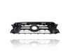 Grille For 5310004481B1 12-15 Toyota Tacoma - Front, Glossy Black Frame, Black Insert, With Emblem Provision