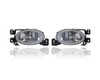 Fog Light - Compatible/Replacement for '06-08 Acura TSX Factory Installed - Pair, Left Driver + Right Passenger Set - 33901SECA01, 33951SECA01