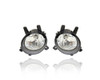 Fog Light Assembly - Compatible/Replacement for '12-18 BMW 3-Series Sedan, 14-18 Wagon, 13-15 3-Sedan Hybrid, 14-20 2/4-Series - Halogen-Type - Left + Right Set - 63177248912, 63177248911 - CAPA
