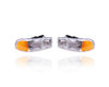 Headlight Assembly - Compatible/Replacement for '99-07 GMC Sierra, 00-06 Yukon XL - Pair, Left Driver + Right Passenger Set - 15850352, 15850351 - CAPA