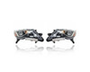 Headlight Assembly - Compatible/Replacement for '17-19 Nissan Pathfinder S/SV/SL - Halogen - Pair, Left Driver + Right Passenger Set - 260109PF9A, 260609PF9A - CAPA