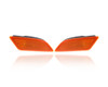 Side Marker Light - Compatible/Replacement for '12-14 Mercedes-Benz C-Class Sedan (Exclude C63 trim) - Pair, Left Driver + Right Passenger Set - 2049067401, 2049067301