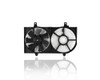 Dual Radiator and Condenser Fan Assembly - Compatible/Replacement for '00-01 Nissan Sentra 4-Cylinder 1.8/2.0 Liter-Only  (For Models Without AC) - 214816M110