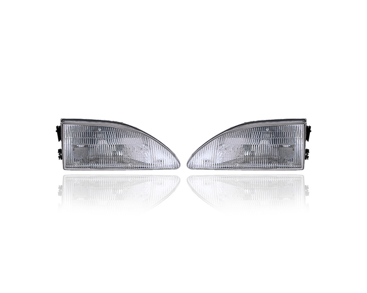 Headlight Assembly - Compatible/Replacement for '94-98 Ford