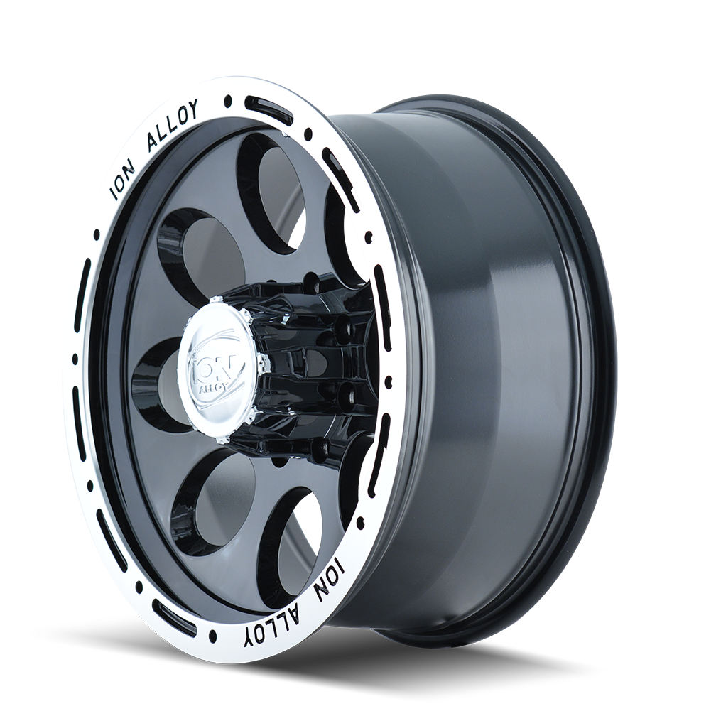 174 - 17in, Gloss Black Machined, 17X9, 5x127, 0mm, 729419005610