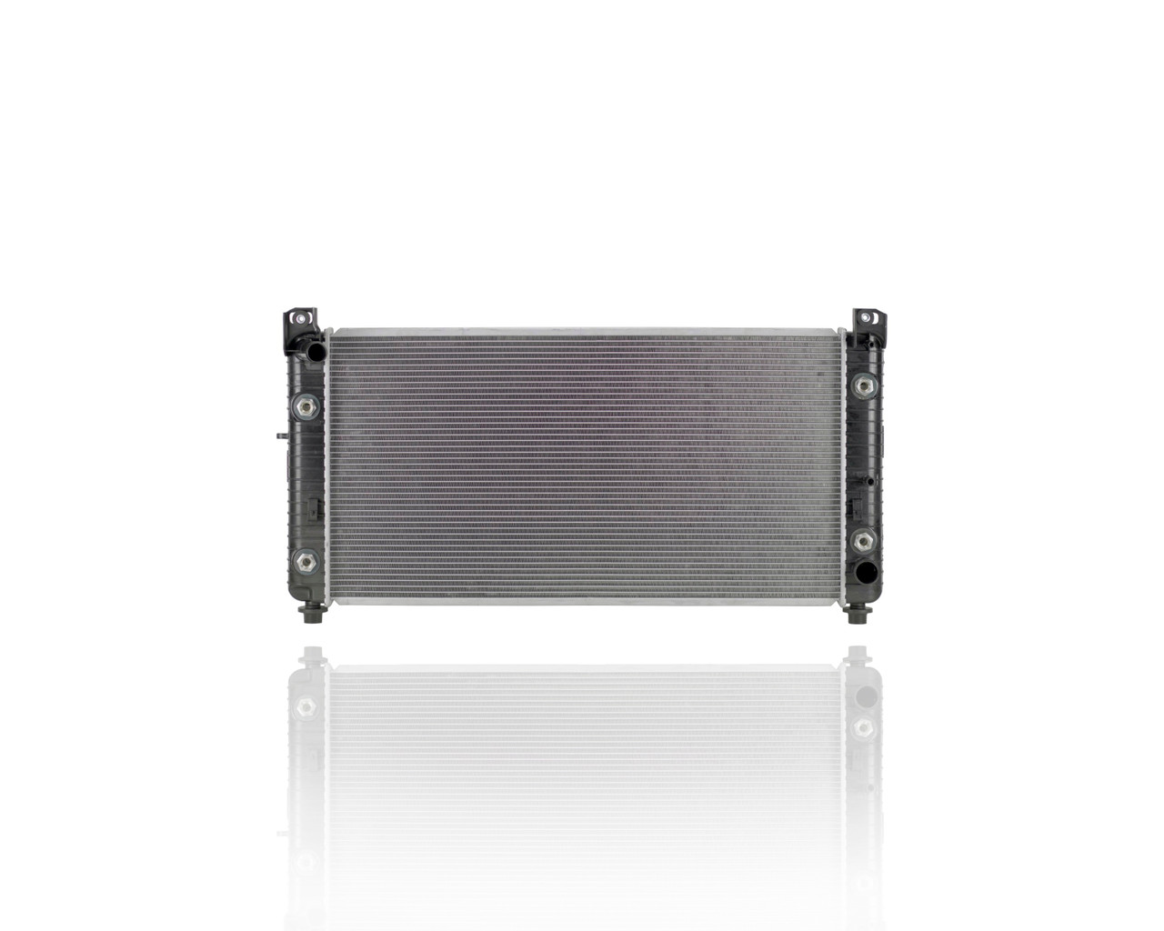 Aluminum Radiator For 2001-2005 Chevy Silverado 2500HD / GMC Sierra 2500HD 6.6L – 2-Row, OE Fit, 1-Year Warranty