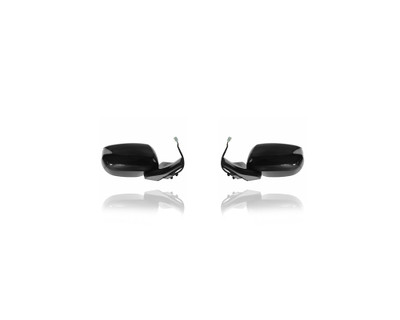 Door Mirror - Compatible/Replacement for '10-14 Honda Insight EX - Power Folding, Heated, With Signal - Pair, Left Driver + Right Passenger Set - 76200TM8A12ZD, 76250TM8A12ZD Door Mirror - Compatible/Replacement for '10-14 Honda Insight EX - Power Folding, Heated, With Signal - Pair, Left Driver + Right Passenger Set - 76200TM8A12ZD, 76250TM8A12ZD