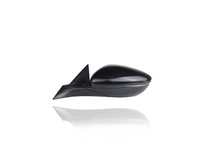 Door Mirror - Compatible/Replacement for '18-22 Honda Accord/Hybrid Sedan EXL - Powered, Heated, With Signal & Blind Spot, Unpainted - Left Hand - Driver - 76258TVAA42