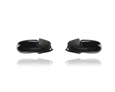 Door Mirror - Compatible/Replacement for '13-15 Nissan Sentra SR/SL - Powered, Heated With Signal, Black Unpainted - Pair, Left Driver + Right Passenger Set - 963013SG0D, 963023SG0D Door Mirror - Compatible/Replacement for '13-15 Nissan Sentra SR/SL - Powered, Heated With Signal, Black Unpainted - Pair, Left Driver + Right Passenger Set - 963013SG0D, 963023SG0D