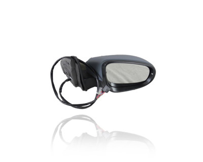 Door Mirror - Compatible/Replacement for '10-14 VW Volkswagen Golf, 10-14 GTI - Powered, Heated, Without Memory - Right Hand - Passenger - 5K0857508S9B9