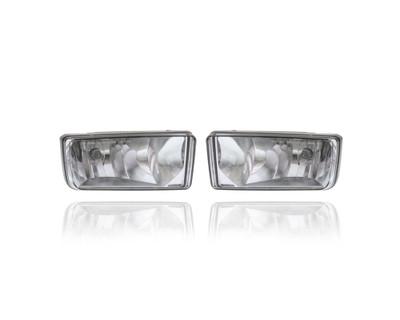 Fog Light Assembly - Compatible/Replacement for '07-15 Chevrolet Silverado/Suburban, 07-20 Tahoe, 15-20 GMC Yukon/XL/Denali With Off-Road Package 1st-Design - Pair Set - 23332242, 23332241 - CAPA