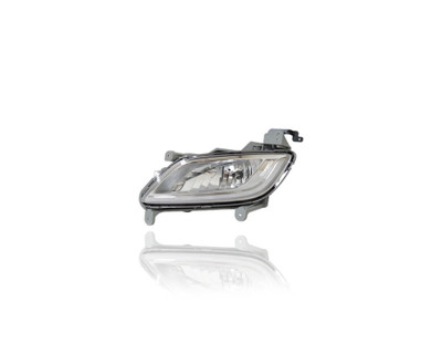 Fog Light Assembly - Compatible/Replacement for '12-17 Hyundai Veloster Base/Value/1.6L - Left Hand - Driver - 922012V000 - CAPA