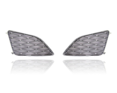 Fog Light Cover - Compatible/Replacement for '09-10 Toyota Corolla Base/LE/XLE - Without Fog Lamp Hole - Pair, Left Driver + Right Passenger Set - 8148102090, 8148202080 - CAPA Fog Light Cover - Compatible/Replacement for '09-10 Toyota Corolla Base/LE/XLE - Without Fog Lamp Hole - Pair, Left Driver + Right Passenger Set - 8148102090, 8148202080 - CAPA