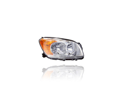 Headlight - Compatible/Replacement for '09-12 Toyota RAV4 Base/Limited (Japan Built) Halogen Chrome Interior Bezel - Right Hand - Passenger - 8113042470 Headlight - Compatible/Replacement for '09-12 Toyota RAV4 Base/Limited (Japan Built) Halogen Chrome Interior Bezel - Right Hand - Passenger - 8113042470