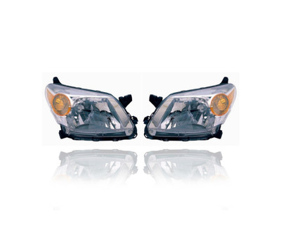 Headlight - Compatible/Replacement for '08-12 Scion xD - Pair, Left Driver + Right Passenger Set - 8113052890, 8117052880 - CAPA Headlight - Compatible/Replacement for '08-12 Scion xD - Pair, Left Driver + Right Passenger Set - 8113052890, 8117052880 - CAPA