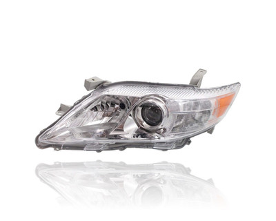 Headlight - Compatible/Replacement for '10-11 Toyota Camry Base/LE/XLE (Japan Built) - Halogen With Chrome Bezel - Left Hand - Driver - 8117033700 - CAPA Headlight - Compatible/Replacement for '10-11 Toyota Camry Base/LE/XLE (Japan Built) - Halogen With Chrome Bezel - Left Hand - Driver - 8117033700 - CAPA