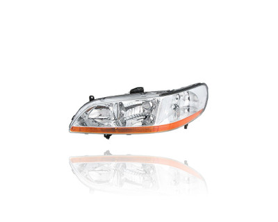 Headlight - Compatible/Replacement for '01-02 Honda Accord Sedan/Coupe - With Corner Lamp - Left Hand - Driver - 33151S84A02 - CAPA Headlight - Compatible/Replacement for '01-02 Honda Accord Sedan/Coupe - With Corner Lamp - Left Hand - Driver - 33151S84A02 - CAPA
