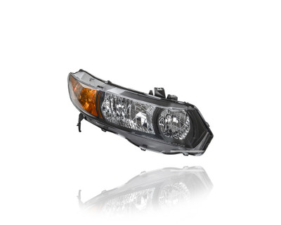 Headlight - Compatible/Replacement for '08-08 Honda Civic Coupe DX/LX/EX/EXL 1.8L - Halogen - Right Hand - Passenger - 33101SVAA11 Headlight - Compatible/Replacement for '08-08 Honda Civic Coupe DX/LX/EX/EXL 1.8L - Halogen - Right Hand - Passenger - 33101SVAA11