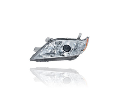 Headlight - Compatible/Replacement for '07-09 Toyota Camry Base/CE/LE/XLE (Japan Built) - Chrome Bezel - Left Hand - Driver - 8117033652 Headlight - Compatible/Replacement for '07-09 Toyota Camry Base/CE/LE/XLE (Japan Built) - Chrome Bezel - Left Hand - Driver - 8117033652