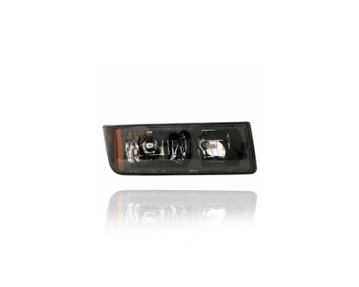 Headlight Assembly - Compatible/Replacement for '02-06 Chevrolet Avalanche - Black Bezel For Body Cladding/Plastic Bumper Model - Right Hand - Passenger - 15136537 Headlight Assembly - Compatible/Replacement for '02-06 Chevrolet Avalanche - Black Bezel For Body Cladding/Plastic Bumper Model - Right Hand - Passenger - 15136537