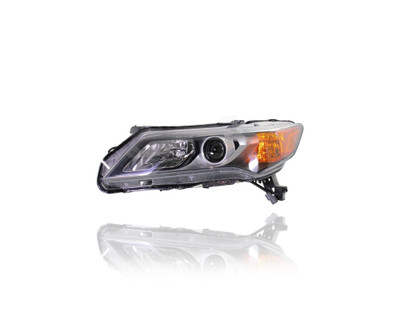 Headlight Assembly - Compatible/Replacement for '13-15 Acura ILX/Hybrid - Halogen, Without Fog Lamps - Left Hand - Driver - 33150TX6A02 Headlight Assembly - Compatible/Replacement for '13-15 Acura ILX/Hybrid - Halogen, Without Fog Lamps - Left Hand - Driver - 33150TX6A02