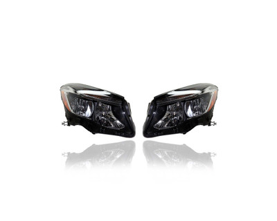 Headlight Assembly - Compatible/Replacement for '15-20 Mercedes-Benz GLA-Class - Halogen - Pair, Left Driver + Right Passenger Set - 1569063000, 1569062900 - CAPA Headlight Assembly - Compatible/Replacement for '15-20 Mercedes-Benz GLA-Class - Halogen - Pair, Left Driver + Right Passenger Set - 1569063000, 1569062900 - CAPA