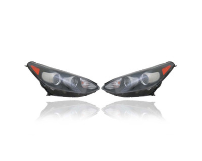 Headlight Assembly - Compatible/Replacement for '17-21 Kia Sportage 2WD LX/S/EX/FWD - Halogen With LED Daytime Running Light - Pair, Left Driver + Right Passenger Set - 92102D9110, 92101D9110 Headlight Assembly - Compatible/Replacement for '17-21 Kia Sportage 2WD LX/S/EX/FWD - Halogen With LED Daytime Running Light - Pair, Left Driver + Right Passenger Set - 92102D9110, 92101D9110