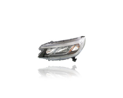 Headlight Assembly - Compatible/Replacement for '15-16 Honda CR-V EX/EXL - Halogen With LED Daytime Running Light - Left Hand - Driver - 33150T1WA01 Headlight Assembly - Compatible/Replacement for '15-16 Honda CR-V EX/EXL - Halogen With LED Daytime Running Light - Left Hand - Driver - 33150T1WA01