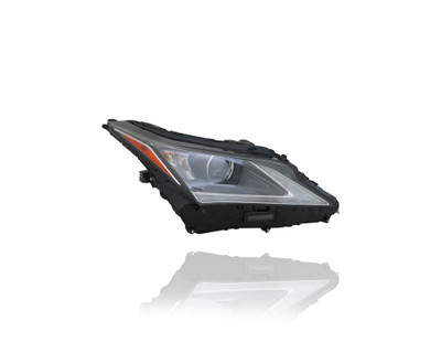 Headlight Assembly - Compatible/Replacement for '16-19 Lexus RX350/RX350L/RX450h (Canada-Built) - Single-Beam Without Adaptive & Cold Climate - Right Hand - Passenger - 811100E260