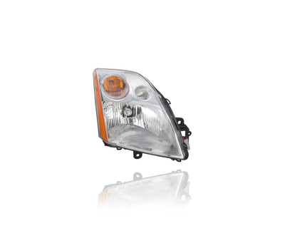 Headlight Assembly - Compatible/Replacement for '07-09 Nissan Sentra Base/FE/S/SL 2.0L - Chrome Interior - Right Hand - Passenger - 26010ET000 - CAPA Headlight Assembly - Compatible/Replacement for '07-09 Nissan Sentra Base/FE/S/SL 2.0L - Chrome Interior - Right Hand - Passenger - 26010ET000 - CAPA