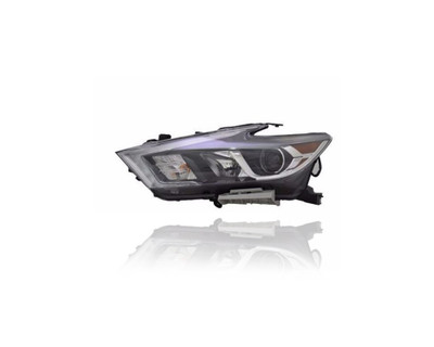 Headlight Assembly - Compatible/Replacement for '16-18 Nissan Maxima S/SV/SL - Halogen - Left Hand - Driver - 260604RF9B - CAPA Headlight Assembly - Compatible/Replacement for '16-18 Nissan Maxima S/SV/SL - Halogen - Left Hand - Driver - 260604RF9B - CAPA