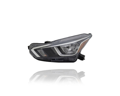 Headlight Assembly - Compatible/Replacement for '20-22 Nissan Versa Sedan S/SV - Halogen - Left Hand - Driver - 260605EE0A