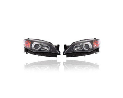 Headlight Assembly - Compatible/Replacement for '08-11 Subaru Impreza 2.5L/WRX - Halogen - Pair, Left Driver + Right Passenger Set - 84001FG241, 84001FG251 Headlight Assembly - Compatible/Replacement for '08-11 Subaru Impreza 2.5L/WRX - Halogen - Pair, Left Driver + Right Passenger Set - 84001FG241, 84001FG251