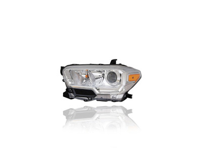 Headlight Assembly - Compatible/Replacement for '18-23 Toyota Tacoma SR5 - Halogen Without Fog Lamp, With Halogen Daytime Running Light - Left Hand - Driver - 8115004251 Headlight Assembly - Compatible/Replacement for '18-23 Toyota Tacoma SR5 - Halogen Without Fog Lamp, With Halogen Daytime Running Light - Left Hand - Driver - 8115004251