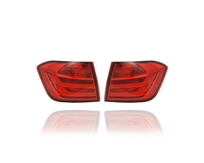 Tail Light - Compatible/Replacement for '12-15 BMW 3-Series Sedan F30 Hybrid, 15-15 M3 Sedan - On Body - Pair, Left Driver + Right Passenger Set - 63217313040, 63217313039 - CAPA Tail Light - Compatible/Replacement for '12-15 BMW 3-Series Sedan F30 Hybrid, 15-15 M3 Sedan - On Body - Pair, Left Driver + Right Passenger Set - 63217313040, 63217313039 - CAPA