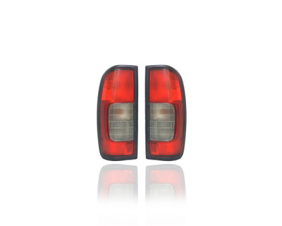 Tail Light - Compatible/Replacement for '02-04 Nissan Frontier - Pair, Left Driver + Right Passenger Set - 265508Z325, 265558Z325 - CAPA Tail Light - Compatible/Replacement for '02-04 Nissan Frontier - Pair, Left Driver + Right Passenger Set - 265508Z325, 265558Z325 - CAPA