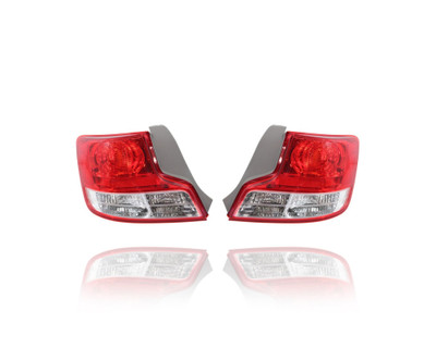 Tail Light - Compatible/Replacement for '12-13 Scion tC - Pair, Left Driver + Right Passenger Set - 8155121320, 8156121320 Tail Light - Compatible/Replacement for '12-13 Scion tC - Pair, Left Driver + Right Passenger Set - 8155121320, 8156121320