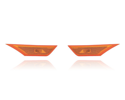 Side Marker Light Assembly For 33800TBAA02, 33850TBAA02 16-20 Honda Civic Coupe/Sedan, 17-21 Hatchback, 17-19 Type-R - Pair, Left Driver + Right Passenger Set Side Marker Light Assembly For 33800TBAA02, 33850TBAA02 16-20 Honda Civic Coupe/Sedan, 17-21 Hatchback, 17-19 Type-R - Pair, Left Driver + Right Passenger Set
