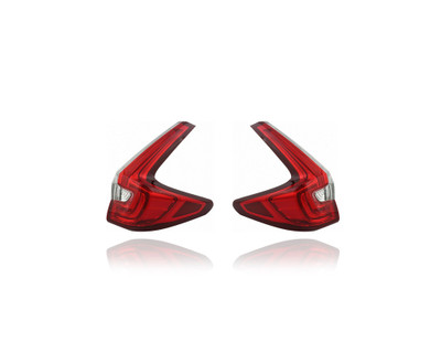 Tail Light Assembly - Compatible/Replacement for '20-22 Honda CR-V/Hybrid - Outer On Body Quarter Panel - Pair, Left Driver + Right Passenger Set - 33500TLAA21, 33550TLAA21 - CAPA Tail Light Assembly - Compatible/Replacement for '20-22 Honda CR-V/Hybrid - Outer On Body Quarter Panel - Pair, Left Driver + Right Passenger Set - 33500TLAA21, 33550TLAA21 - CAPA