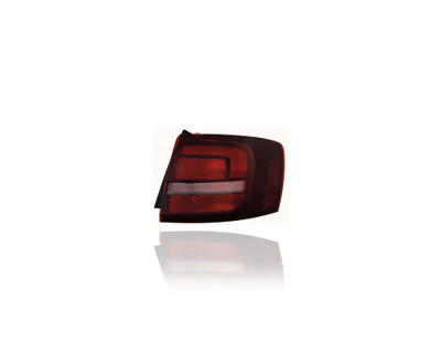 Tail Light Assembly - Compatible/Replacement for '15-18 VW Volkswagen Jetta Sedan Base/S/SE/SEL/TDI Outer On Body Halogen - Right Hand - Passenger - 5C6945096L