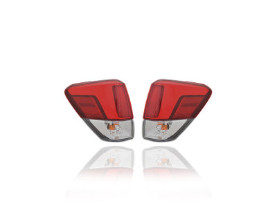 Tail Light Assembly - Compatible/Replacement for '19-21 Subaru Forester - Outer On Body LED - Pair, Left Driver + Right Passenger Set - 84912SJ060, 84912SJ070 Tail Light Assembly - Compatible/Replacement for '19-21 Subaru Forester - Outer On Body LED - Pair, Left Driver + Right Passenger Set - 84912SJ060, 84912SJ070