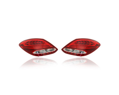 Tail Light Assembly - Compatible/Replacement for '15-18 Mercedes-Benz C-Class Sedan - Halogen - Pair, Left Driver + Right Passenger Set - 2059061902, 2059061802 - CAPA Tail Light Assembly - Compatible/Replacement for '15-18 Mercedes-Benz C-Class Sedan - Halogen - Pair, Left Driver + Right Passenger Set - 2059061902, 2059061802 - CAPA