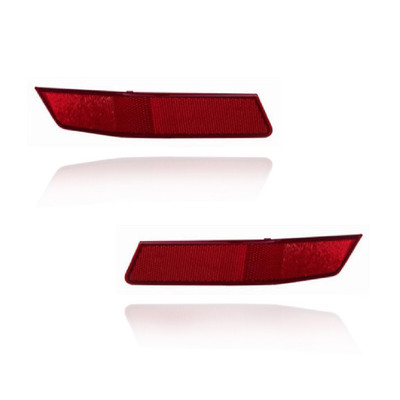 Side Marker Light Assembly For 17-19 Nissan Rogue/Hybrid - Rear - Pair, Left Driver + Right Passenger Set - 265606FV0B, 265656FV0B Side Marker Light Assembly For 17-19 Nissan Rogue/Hybrid - Rear - Pair, Left Driver + Right Passenger Set - 265606FV0B, 265656FV0B