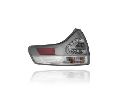 Tail Light Assembly - Compatible/Replacement for '11-20 Toyota Sienna SE - Outer On Body With Smoked Sport Trim - Left Hand - Driver - 8156008040