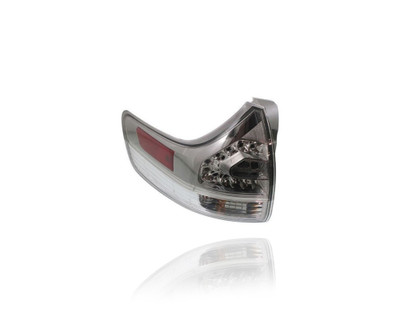 Tail Light Assembly - Compatible/Replacement for '11-20 Toyota Sienna SE - Outer On Body With Smoked Sport Trim - Left Hand - Driver - 8156008040 - CAPA