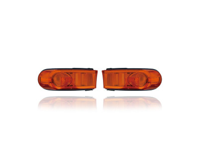 Turn Signal - Parking - Side Marker Light - Compatible/Replacement for '07-14 Toyota FJ Cruiser - Pair, Left Driver + Right Passenger Set - 8113135460, 8117135440 Turn Signal - Parking - Side Marker Light - Compatible/Replacement for '07-14 Toyota FJ Cruiser - Pair, Left Driver + Right Passenger Set - 8113135460, 8117135440