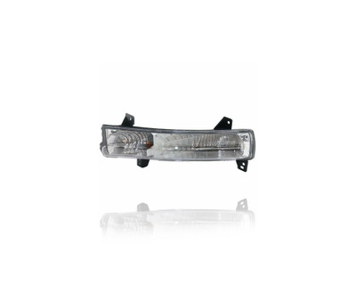 Turn Signal - Parking Light Assembly - Compatible/Replacement for '17-21 Jeep Compass - Left Hand - Driver - 55112721AB - CAPA Turn Signal - Parking Light Assembly - Compatible/Replacement for '17-21 Jeep Compass - Left Hand - Driver - 55112721AB - CAPA