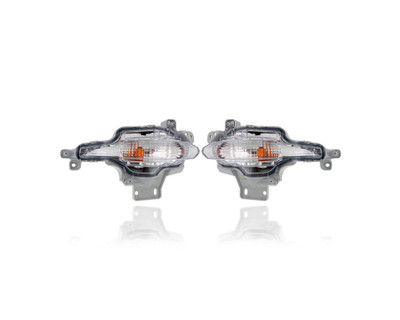 Turn Signal Light Assembly - Compatible/Replacement for '17-18 Mazda Mazda3 Sedan/Hatchback - Pair, Left Driver + Right Passenger Set - B63C51350A, B63C51360A - CAPA Turn Signal Light Assembly - Compatible/Replacement for '17-18 Mazda Mazda3 Sedan/Hatchback - Pair, Left Driver + Right Passenger Set - B63C51350A, B63C51360A - CAPA