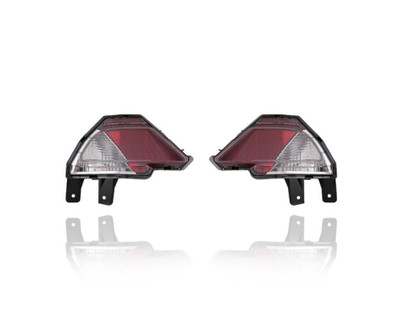 Back Up Light - Compatible/Replacement for '16-18 Toyota RAV4/Hybrid (Japan Built) - Lower On Rear Bumper - Pair, Left Driver + Right Passenger Set - 8145742070, 8145642070 Back Up Light - Compatible/Replacement for '16-18 Toyota RAV4/Hybrid (Japan Built) - Lower On Rear Bumper - Pair, Left Driver + Right Passenger Set - 8145742070, 8145642070